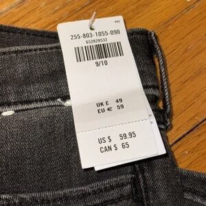 NWT Abercrombie kids A&F Abercrombie & fitch kid/girl/youth high rise flare jean